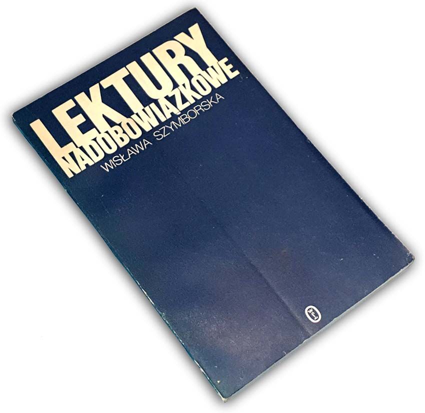 SZYMBORSKA – LEKTURY NADOBOWIĄZKOWE. cz. 2 odręczna dedykacja Autorki