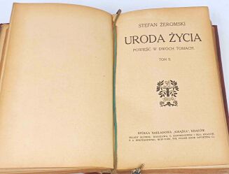 ŻEROMSKI- URODA ŻYCIA t.1-2 (komplet) wyd.1, 1911 - 3