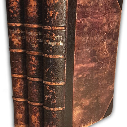 SIENKIEWICZ – BEZ DOGMATU. T. 1-3 (komplet w 3 wol.) wyd.1 Warszawa 1891