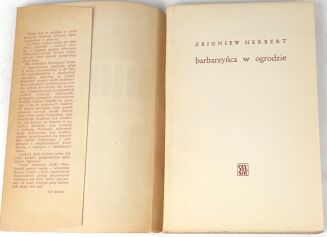 HERBERT - BARBARZYŃCA W OGRODZIE wyd. 1 - 3