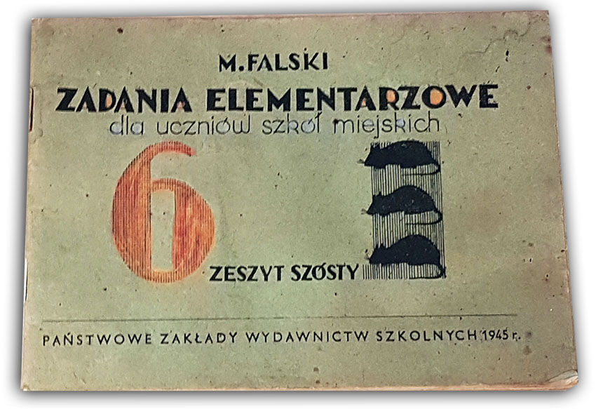 FALSKI - ZADANIA ELEMENTARZOWE Zeszyt szósty 1945r.