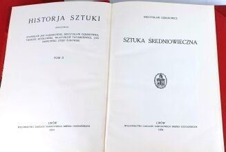 HISTORJA SZTUKI. T.1-3 [komplet w 3 wol.] Lwów 1934 - 7