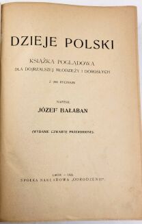 BAŁABAN- DZIEJE POLSKI oprawa z orłem - 9