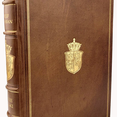 BAŁABAN- DZIEJE POLSKI oprawa z orłem