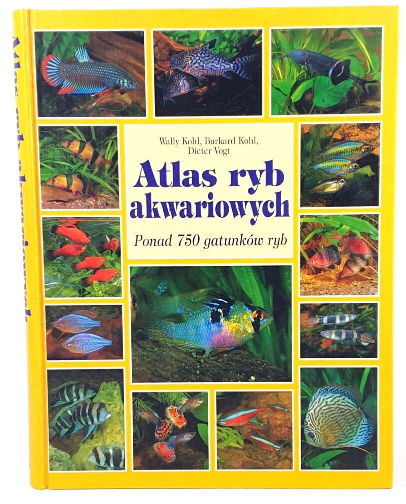 BURKARD KAHL, DIETER VOGT, WALLY KAHL - ATLAS RYB AKWARIOWYCH bdb