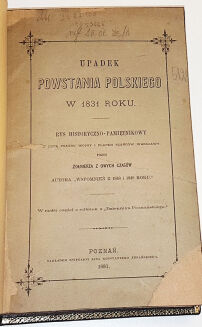 FALKOWSKI- UPADEK POWSTANIA POLSKIEGO W 1831 ROKU. - 5