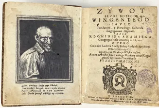ABELLI - ŻYWOT SŁUGI BOŻEGO WINCENTEGO A PAULO Kraków 1688 - 3