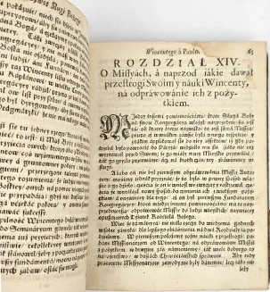 ABELLI - ŻYWOT SŁUGI BOŻEGO WINCENTEGO A PAULO Kraków 1688 - 4
