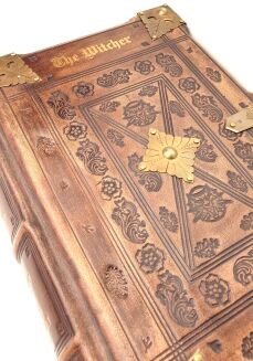 Andrzej Sapkowski - The Witcher. Illustrated Edition, Premium Leather Binding, Metalwork, Fore edge Painting - 12