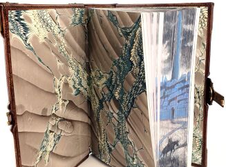 Andrzej Sapkowski - The Witcher. Illustrated Edition, Premium Leather Binding, Metalwork, Fore edge Painting - 9