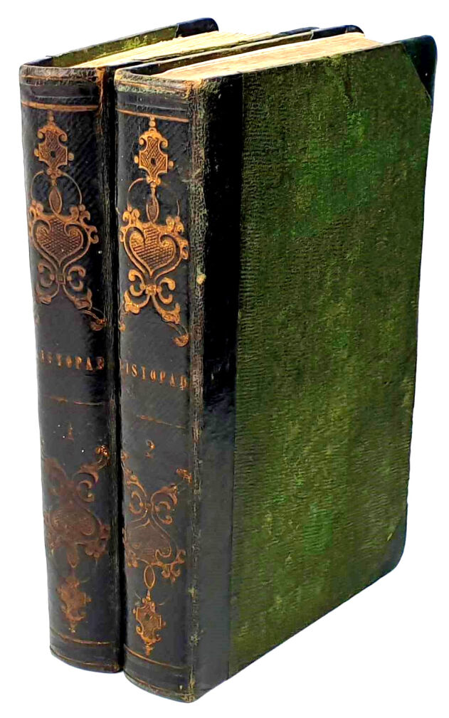 RZEWUSKI - LISTOPAD, ROMAS HISTORYCZNY Z DRUGIRJ POŁOWY XVIII WIEKU tomy 1-2 Wilno 1848r