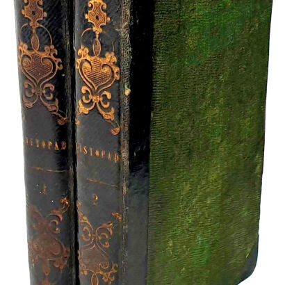 RZEWUSKI - LISTOPAD, ROMAS HISTORYCZNY Z DRUGIRJ POŁOWY XVIII WIEKU tomy 1-2 Wilno 1848r