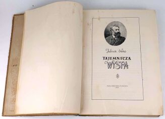 VERNE - TAJEMNICZA WYSPA wyd. 1955r. ilustracje - 3