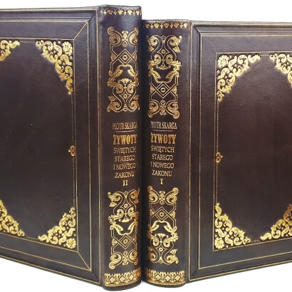 SKARGA - ŻYWOTY ŚWIĘTYCH STAREGO I NOWEGO ZAKONU wyd.1862r.  