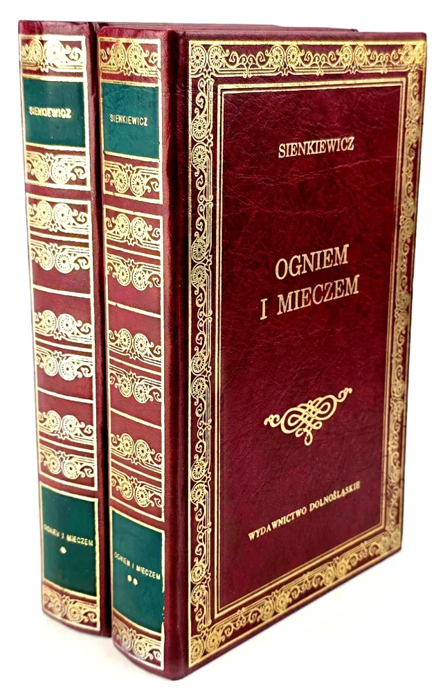 SIENKIEWICZ- OGNIEM I MIECZEM 1-2 [komplet w 2 wol.] Dolnośląskie