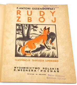 OSSENDOWSKI - RUDY ZBÓJ  il. Tadeusza Lipskiego - 2