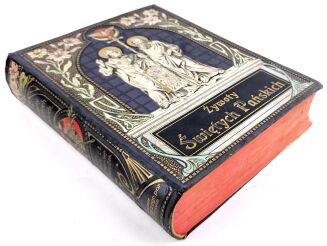 ŻYWOTY ŚWIĘTYCH PAŃSKICH wyd. 1927 oprawa wydawnicza - 3