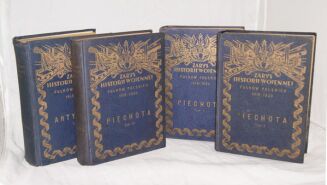 ZARYS HISTORII WOJENNEJ PUŁKÓW POLSKICH 1918-1920 4t. [komplet] - 2