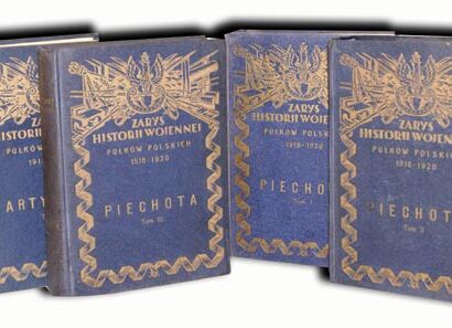 ZARYS HISTORII WOJENNEJ PUŁKÓW POLSKICH 1918-1920 4t. [komplet]