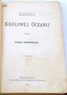 WIŚNIOWSKI  - DZIECI KRÓLOWEJ OCEANII 1877 - 3