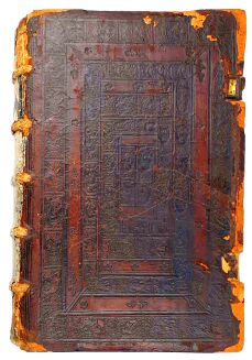 [WYBITNA POLSKA OPRAWA RENESANSOWA MISTRZA PORTRETÓW MEDALIERSKICH Z POZNANIA] NICEPHORI CALLISTI XANTHOPULI - SCRIPTORIS VERE CATHOLICI 1553 - 2