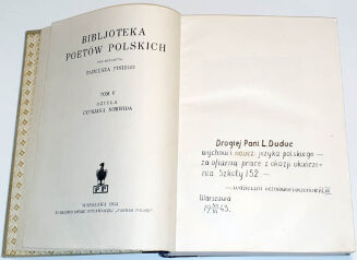 NORWID - DZIEŁA wyd. PINI 1934r.  - 2
