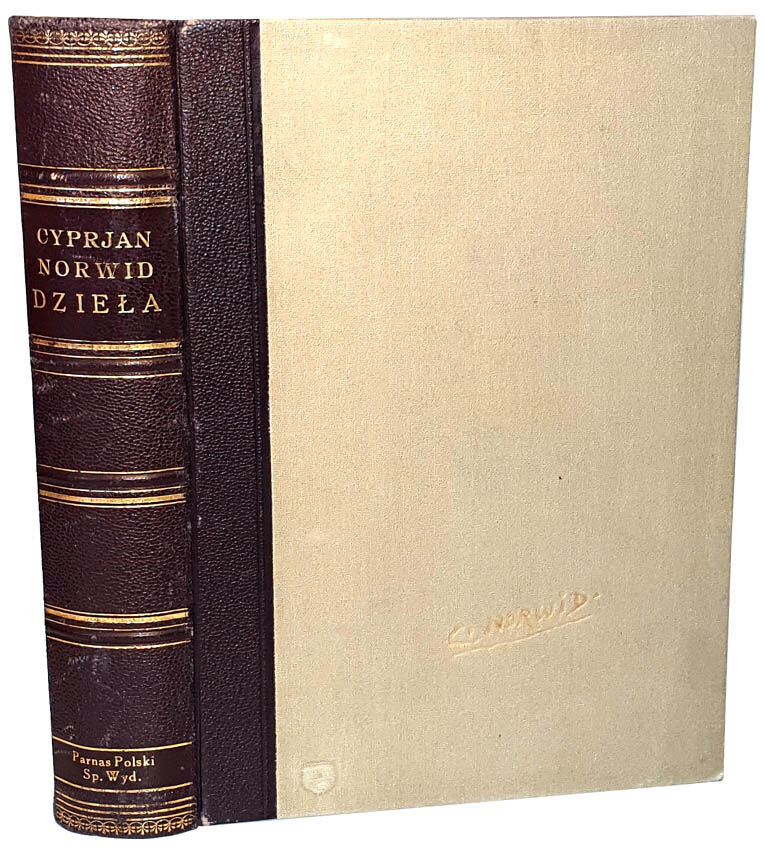 NORWID - DZIEŁA wyd. PINI 1934r. 