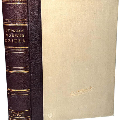 NORWID - DZIEŁA wyd. PINI 1934r. 