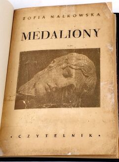 NAŁKOWSKA- MEDALIONY wyd.1, luksusowa skóra - 3