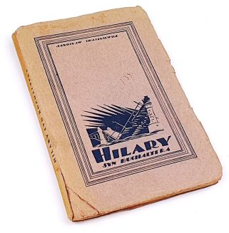 IWASZKIEWICZ – HILARY SYN BUCHALTERA. POWIEŚĆ wyd.1, dedykacja opatrzona autografem Autora! - 2