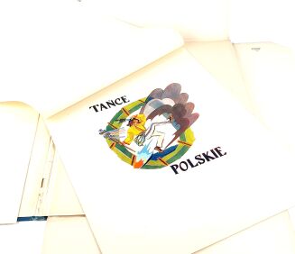 STRYJENSKA - TANCE POLSKIE. TEKA / POLISH DANCES. PORTFOLIO. Krakow 1929 - 7
