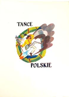 STRYJENSKA - TANCE POLSKIE. TEKA / POLISH DANCES. PORTFOLIO. Krakow 1929 - 8