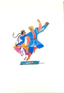 STRYJENSKA - TANCE POLSKIE. TEKA / POLISH DANCES. PORTFOLIO. Krakow 1929 - 6