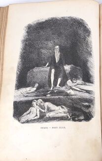 DANTE ALIGHIERI- BOSKA KOMEDIA/ THE DIVINE COMEDY. First Polish edition 1860, engravings. - 6