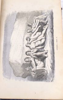 DANTE ALIGHIERI- BOSKA KOMEDIA/ THE DIVINE COMEDY. First Polish edition 1860, engravings. - 7