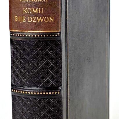 HEMINGWAY - KOMU BIJE DZWON wyd.1 skóra