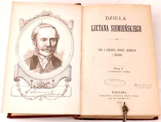 DZIEŁA LUCYANA SIEMIEŃSKIEGO 6t. 1881 - 2