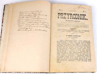 PRZYRODNIK Dwutygodnik popularny 1880 - 4