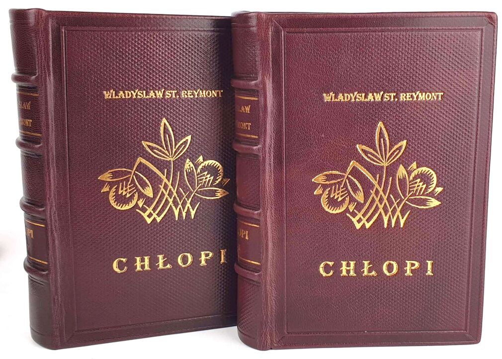 REYMONT - CHŁOPI t. 1-4 [komplet w 2 wol.] 1925