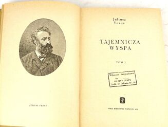 VERNE - TAJEMNICZA WYSPA t. I-II [komplet] 1958r. - 4