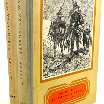 VERNE - TAJEMNICZA WYSPA t. I-II [komplet] 1958r.