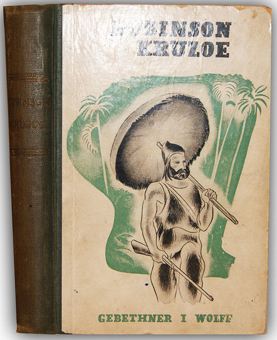 DEFOE - PRZYPADKI ROBINSONA KRUZOE wyd. 1935