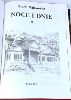 DĄBROWSKA - NOCE I DNIE t.1-5 (komplet w 2 wol.) - 3