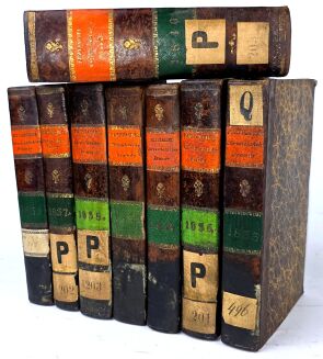 [PIERWSZE POLSKIE CZASOPISMO TEOLOGICZNE] PRZYJACIEL CHRZEŚCIJAŃSKIEJ PRAWDY. Czasopismo teologiczne dla oświecenia i zbudowania kapłanów najprzód, a potem katolickich chrześcijan, Przemyśl 1833–1840, roczniki 1–8 (komplet). - 3