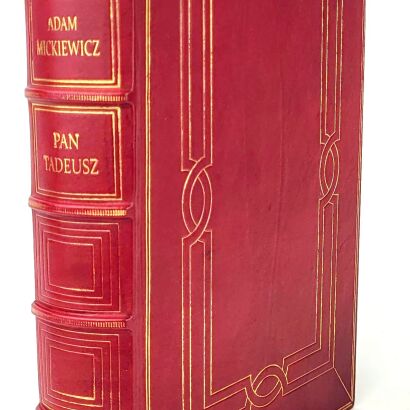 MICKIEWICZ- PAN TADEUSZ z illustracjami E. M. Andriollego skóra