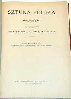 JASIEŃSKI, CYBULSKI- SZTUKA POLSKA. MALARSTWO - 2