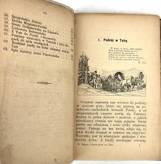 ELJASZ-RADZIKOWSKI - ILUSTROWANY PRZEWODNIK DO TATR oryginał 1886, mapa - 9