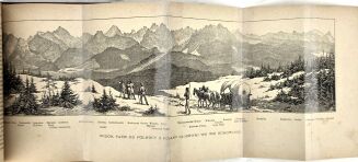 ELJASZ-RADZIKOWSKI - ILUSTROWANY PRZEWODNIK DO TATR oryginał 1886, mapa - 11