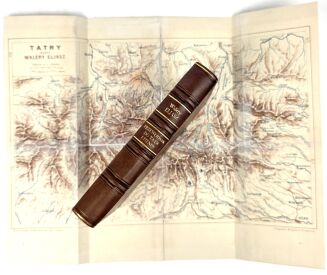 ELJASZ-RADZIKOWSKI - ILUSTROWANY PRZEWODNIK DO TATR oryginał 1886, mapa - 15
