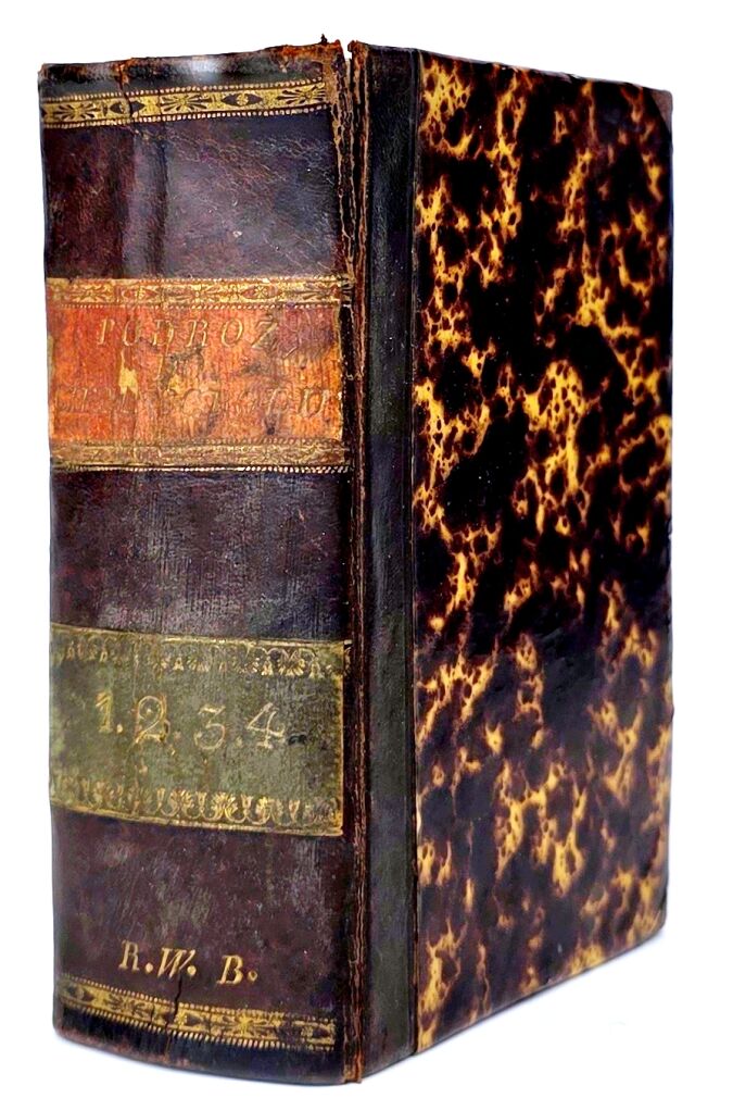 POTOCKI - PODRÓŻ DO CIEMNOGRODU cz.1-4 [komplet w 1 wol.]1820r. , pierwodruk